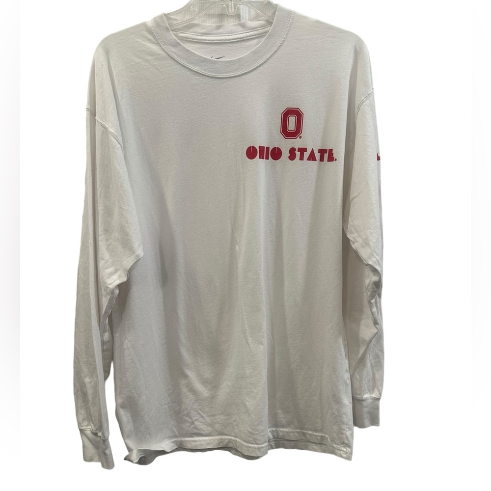 Ohio State Buckeyes Nike Max 90 Heritage Long Sleeve Shirt Size M EUC